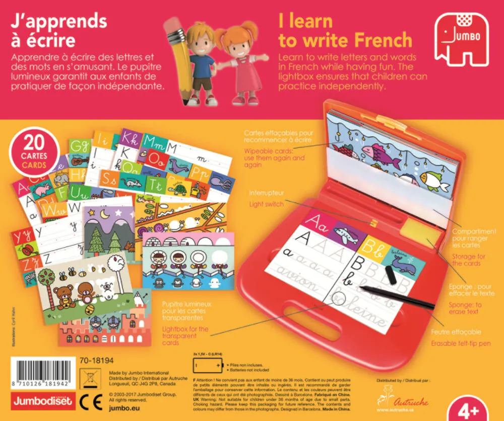 Jumbo I learn to Write French 81572 Thumbnail 5