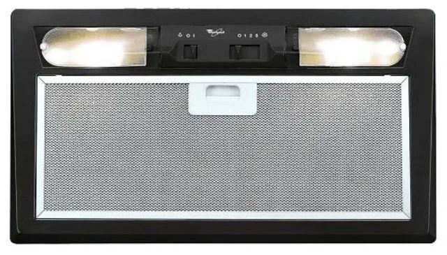 Whirlpool AKR 770 Gömme Siyah 380 m³/Saat Davlumbaz ve Aspiratö