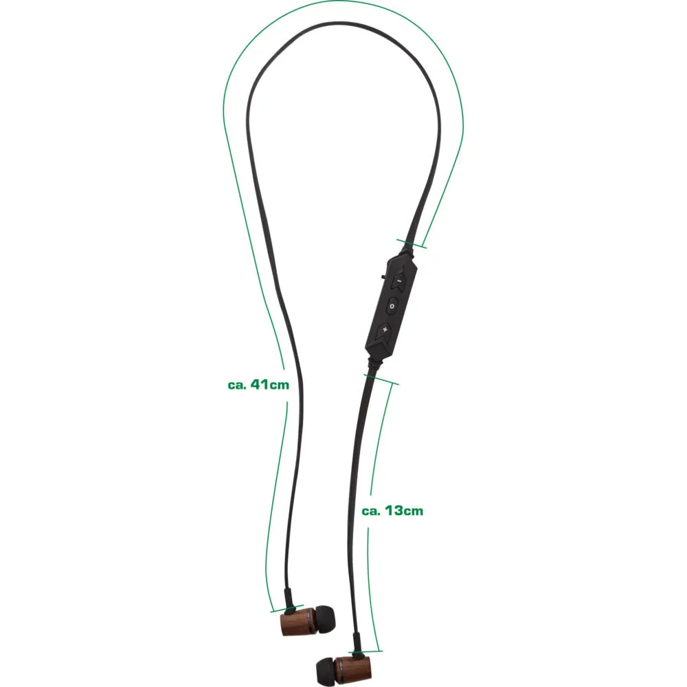 InLine BT woodin-ear 55360 Kulak İçi Bluetooth Kulaklık Thumbnail 5