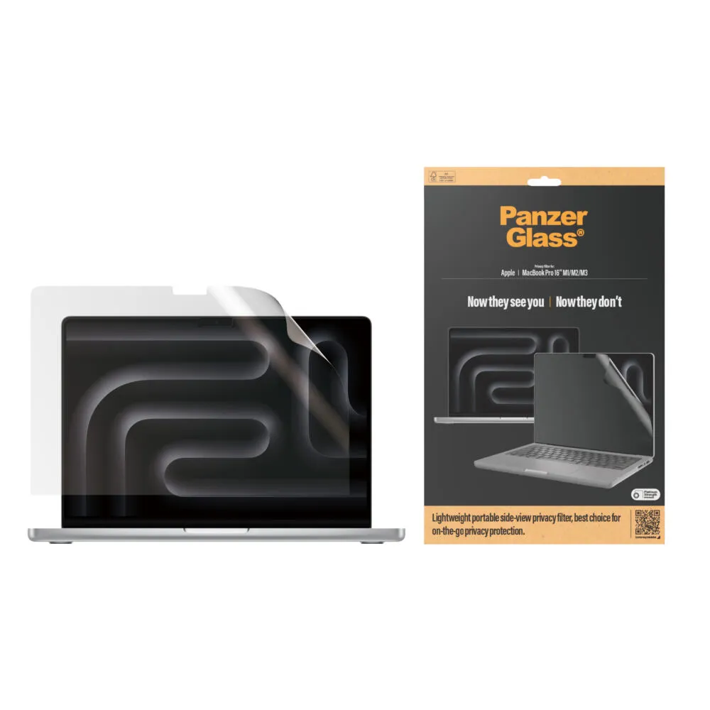 PanzerGlass® Privacy Filter MacBook Pro 16" | M1 | M2 | M3 | M4 | M5 0540 Thumbnail 2