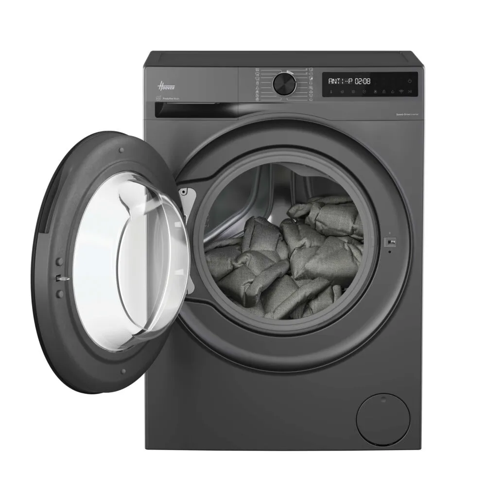 Hoover HBR 411BL9G-80 31020871 11 kg 1400 Devir Çamaşır Makinesi Thumbnail 9