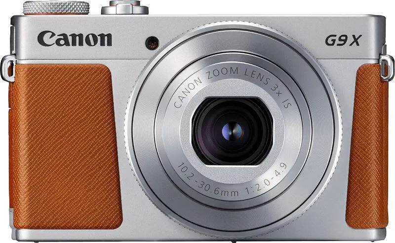 Canon PowerShot G9X Mark II + 16GB SD 1" Kompakt kamera 20,1 MP CMOS Kahverengi, Gümüş Digital Kame