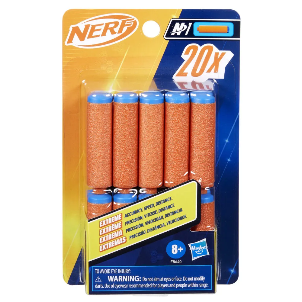 Nerf 20 adet N Serisi N1 Dart Oyuncak Silah