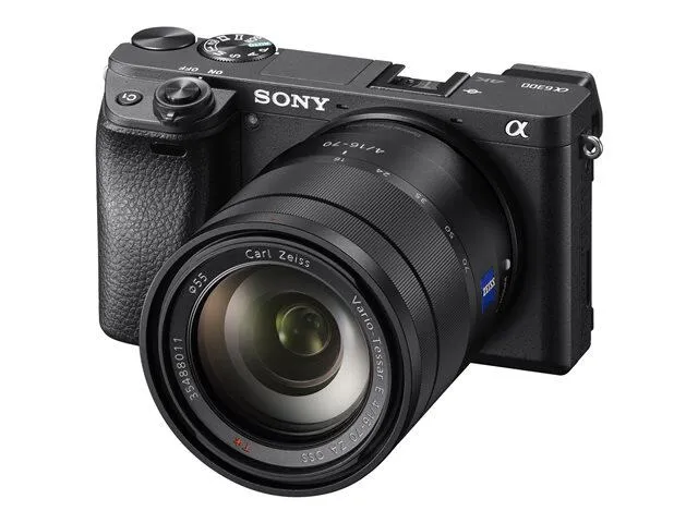 Sony α 6300 + 18-105mm F/4 G OSS kit MILC 24,2 MP CMOS 6000 x 4000 Piksel Siyah Digital Kame
