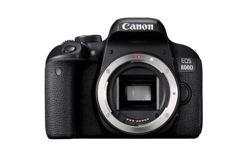 Canon EOS 800D + 18-55 IS STM / 70-300 IS II SLR Fotoğraf Makinesi Gövdesi 24,2 MP CMOS Siyah Digital Kame