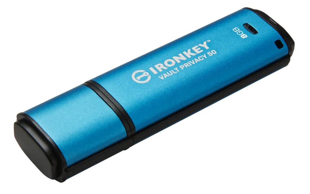 Kingston Technology IronKey Vault Privacy 50 IKVP50/8GB 8 GB USB 3.2 250 MB/s Flash Bellek Thumbnail 5