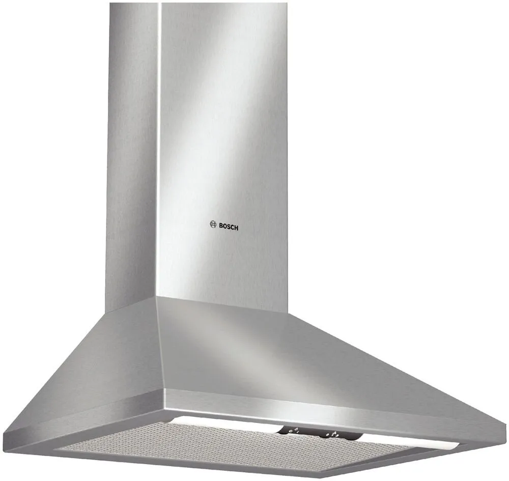 Bosch DWW061350 ocak bacası Duvara monteli Paslanmaz çelik 320 m³/Saat Davlumbaz ve Aspiratö