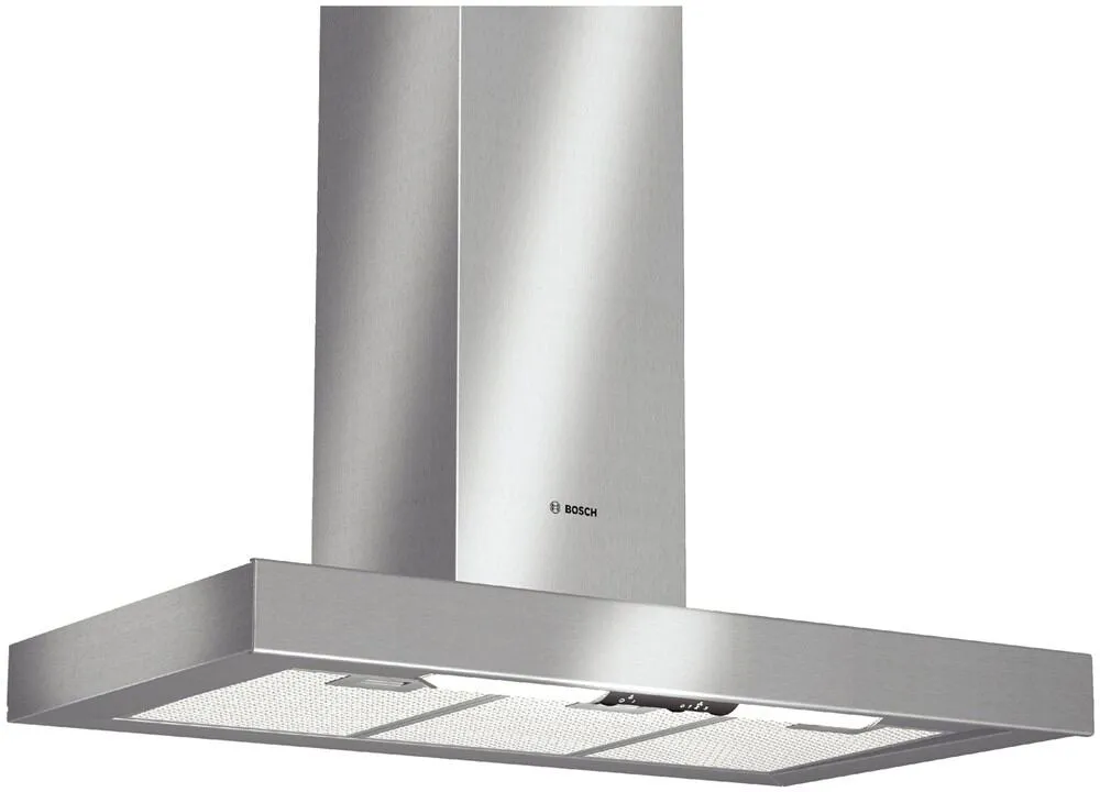Bosch DWB091451 ocak bacası Duvara monteli Paslanmaz çelik 420 m³/Saat Davlumbaz ve Aspiratö