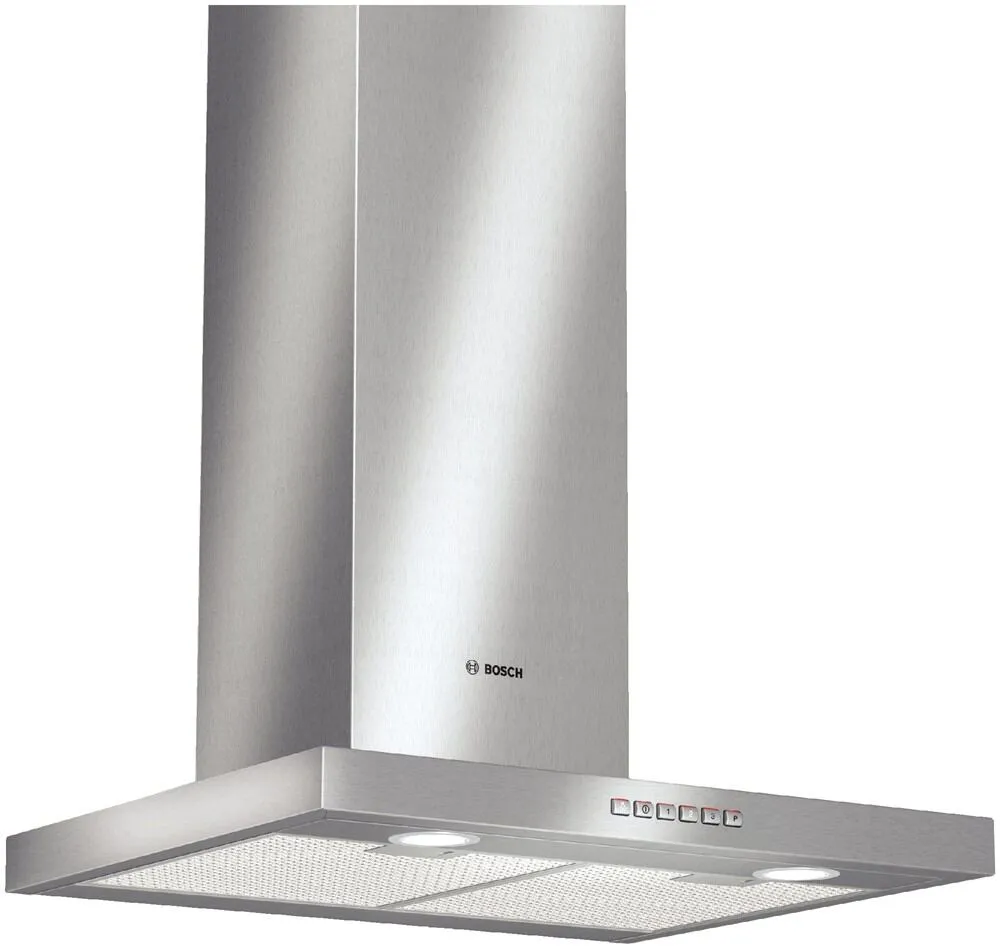 Bosch DWB063650 ocak bacası Duvara monteli Paslanmaz çelik 500 m³/Saat Davlumbaz ve Aspiratö