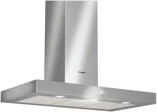 Bosch DWB095751 ocak bacası Duvara monteli Paslanmaz çelik 770 m³/Saat Davlumbaz ve Aspiratö
