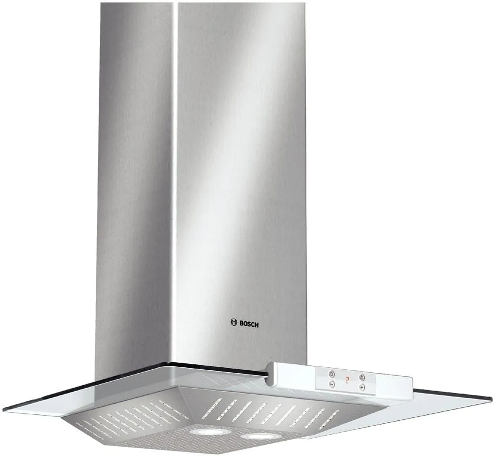 Bosch DWA065551 ocak bacası Duvara monteli Paslanmaz çelik 400 m³/Saat Davlumbaz ve Aspiratö