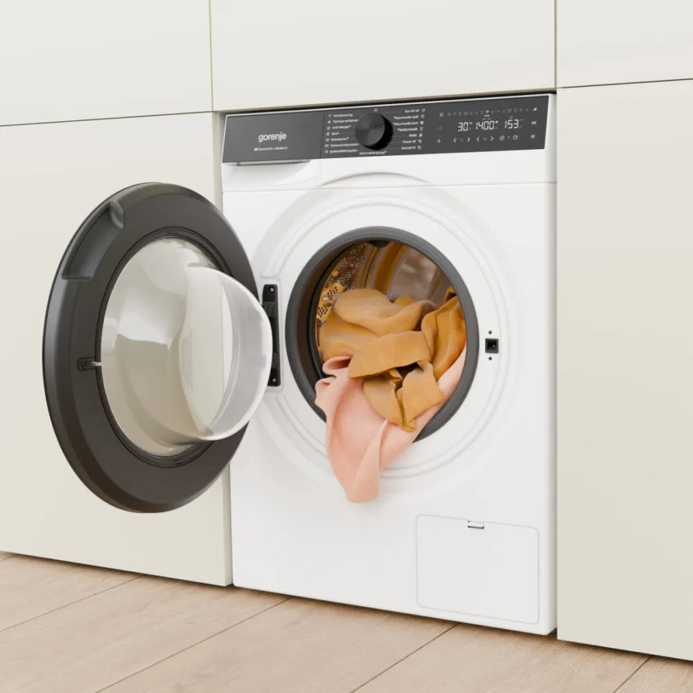 Gorenje G600 W5G694A1T1 çamaşır makinesi Önden yüklemeli 9 kg 1400 RPM Beyaz Thumbnail 2