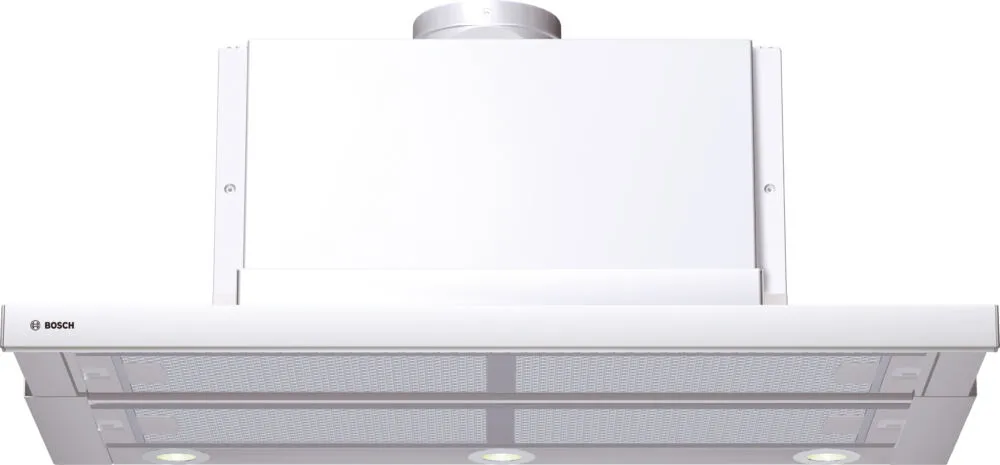 Bosch DHI955FX ocak bacası Alttan-gömme Beyaz 700 m³/Saat Davlumbaz ve Aspiratö