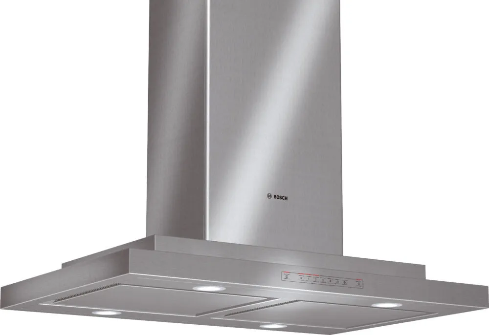 Bosch DIT099850 ocak bacası Duvara monteli Gümüş 820 m³/Saat Davlumbaz ve Aspiratö