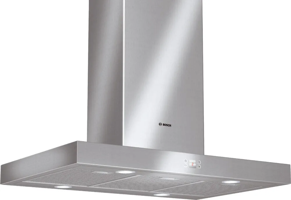 Bosch DIB095850 ocak bacası Duvara monteli 820 m³/Saat Davlumbaz ve Aspiratö
