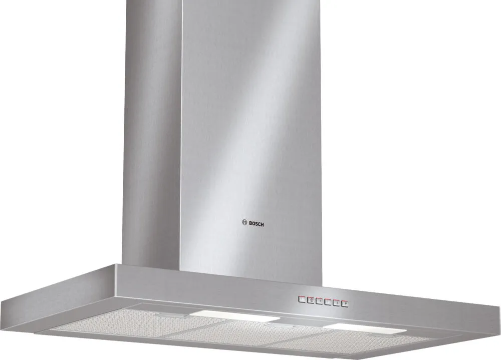 Bosch DWB093652 ocak bacası Duvara monteli Gümüş 650 m³/Saat Davlumbaz ve Aspiratö