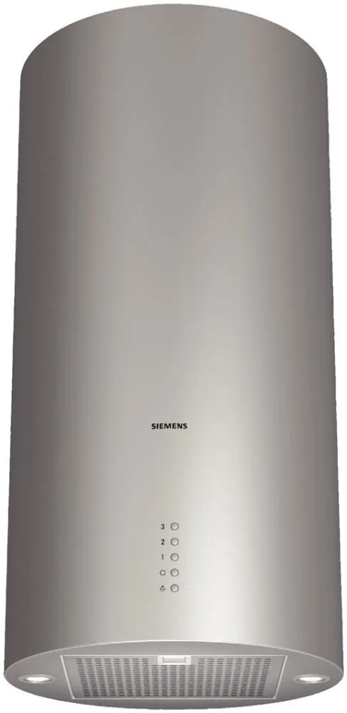 Siemens LF456CA30 ocak bacası Ada Paslanmaz çelik 620 m³/Saat Davlumbaz ve Aspiratö
