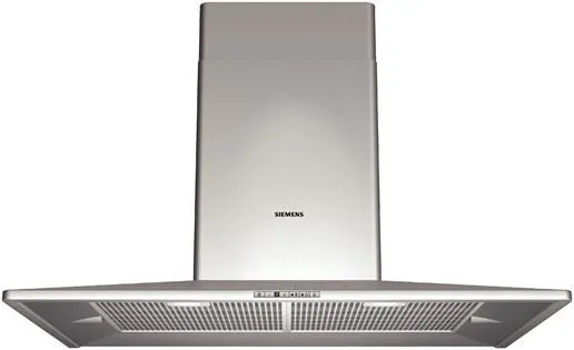 Siemens LC958WB60 ocak bacası Duvara monteli Beyaz 820 m³/Saat Davlumbaz ve Aspiratö