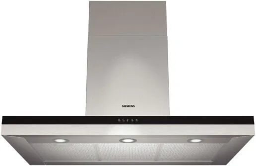 Siemens LC956BC40 ocak bacası Duvara monteli Beyaz 650 m³/Saat Davlumbaz ve Aspiratö