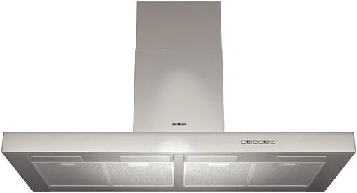 Siemens LC256BA30 ocak bacası Duvara monteli Beyaz 650 m³/Saat Davlumbaz ve Aspiratö