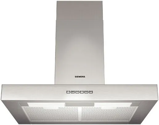 Siemens LC756BA30 ocak bacası Duvara monteli Beyaz 640 m³/Saat Davlumbaz ve Aspiratö