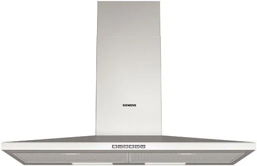 Siemens LC956WA30 ocak bacası Duvara monteli Beyaz 640 m³/Saat Davlumbaz ve Aspiratö