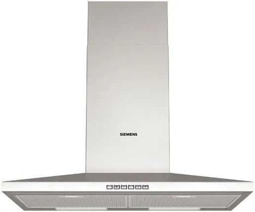 Siemens LC756WA30 ocak bacası Duvara monteli Beyaz 640 m³/Saat Davlumbaz ve Aspiratö