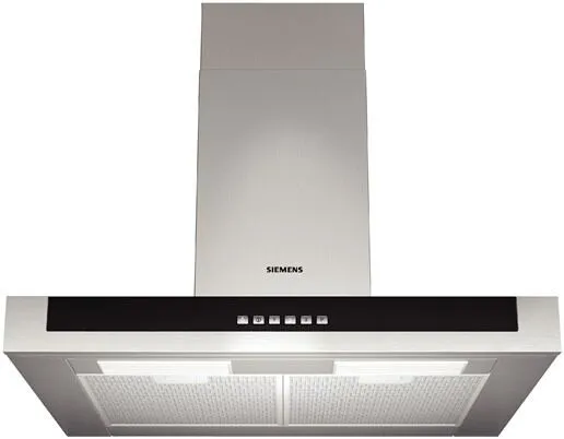 Siemens LC756BC30 ocak bacası Duvara monteli Beyaz 640 m³/Saat Davlumbaz ve Aspiratö