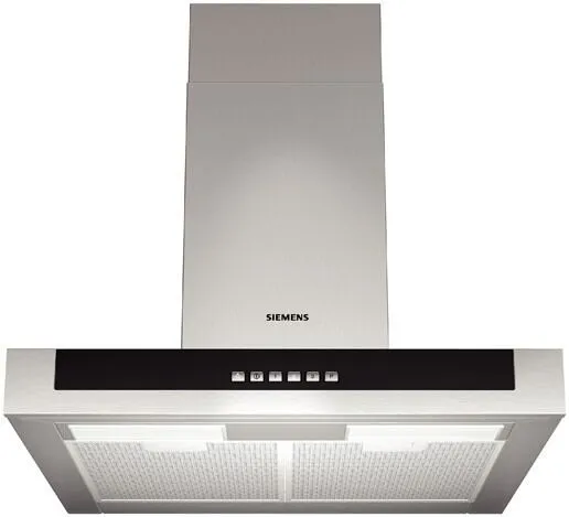 Siemens LC656BC30 ocak bacası Duvara monteli Beyaz 640 m³/Saat Davlumbaz ve Aspiratö