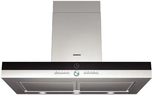 Siemens LC950BA90 ocak bacası Duvara monteli Beyaz Davlumbaz ve Aspiratö
