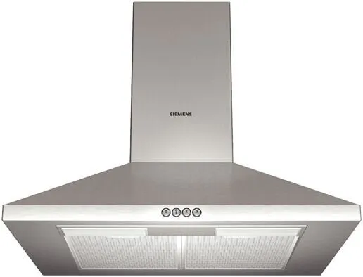 Siemens LC757WA20 ocak bacası Duvara monteli Beyaz 740 m³/Saat Davlumbaz ve Aspiratö