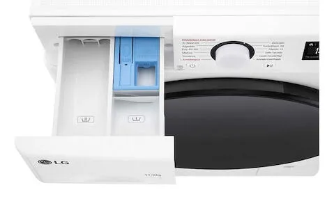 LG F4DR6011AGW çamaşır kurutma makinesi Ankastre Önden yüklemeli Beyaz Thumbnail 3