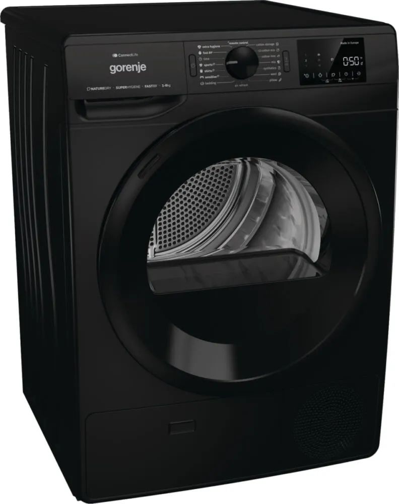 Gorenje DPNE82GNLWIFI/B 744493 8 kg Isı Pompalı Kurutma Makinesi Thumbnail 1