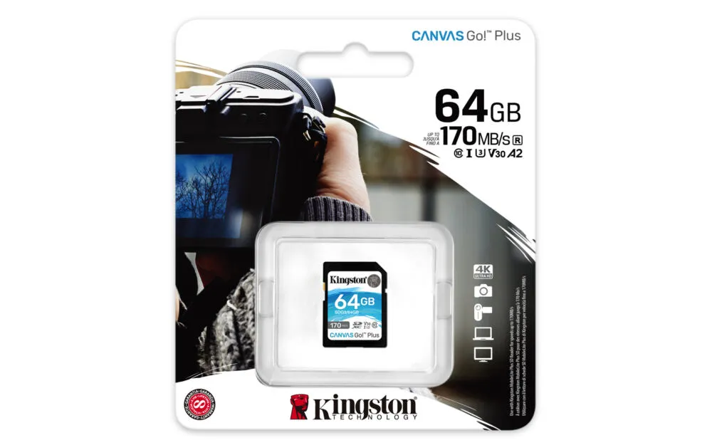 Kingston Technology Canvas Go! Plus 64 GB SDG3/64GB Thumbnail 3