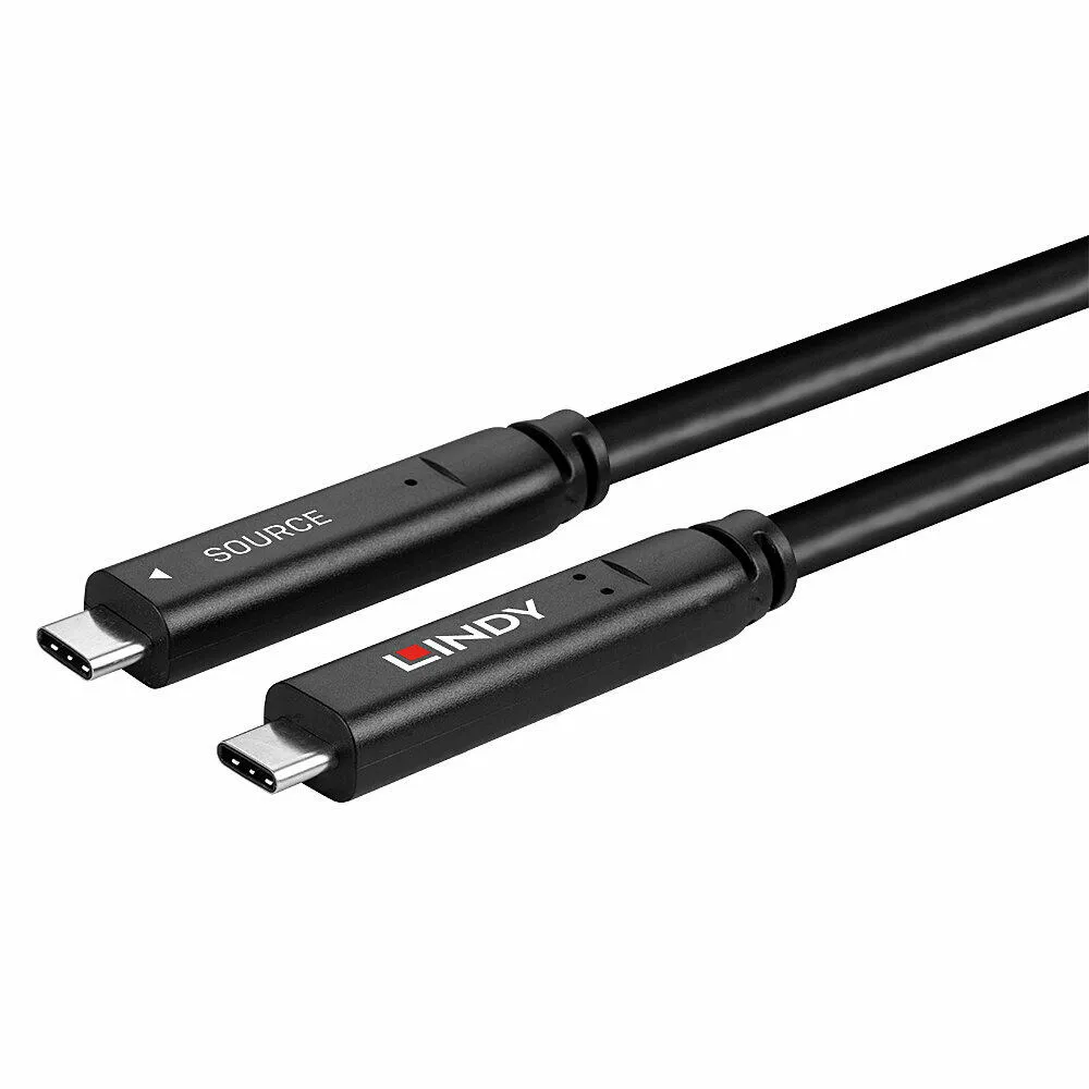 Lindy 43399 USB C to USB C (15 m) USB Kablosu Thumbnail 7