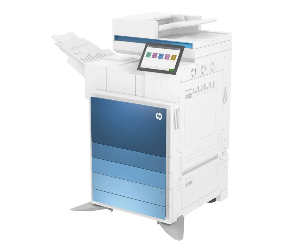 HP LaserJet E826dn Multifunction Siyah beyaz alnızca Ethernet 5QK09A Lazer Wi-Fi Çok Fonksiyonlu Yazıcı Thumbnail 3