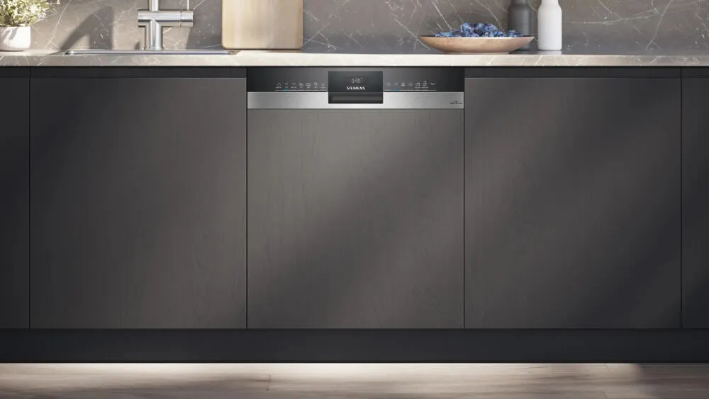 Siemens iQ300 SX53ES02AH bulaşık makinesi Yarı ankastre 13 kişilik Thumbnail 2