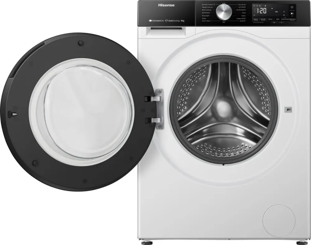 Hisense WF3S8045BW3 20013527 8 kg 1400 Devir Çamaşır Makinesi Thumbnail 4