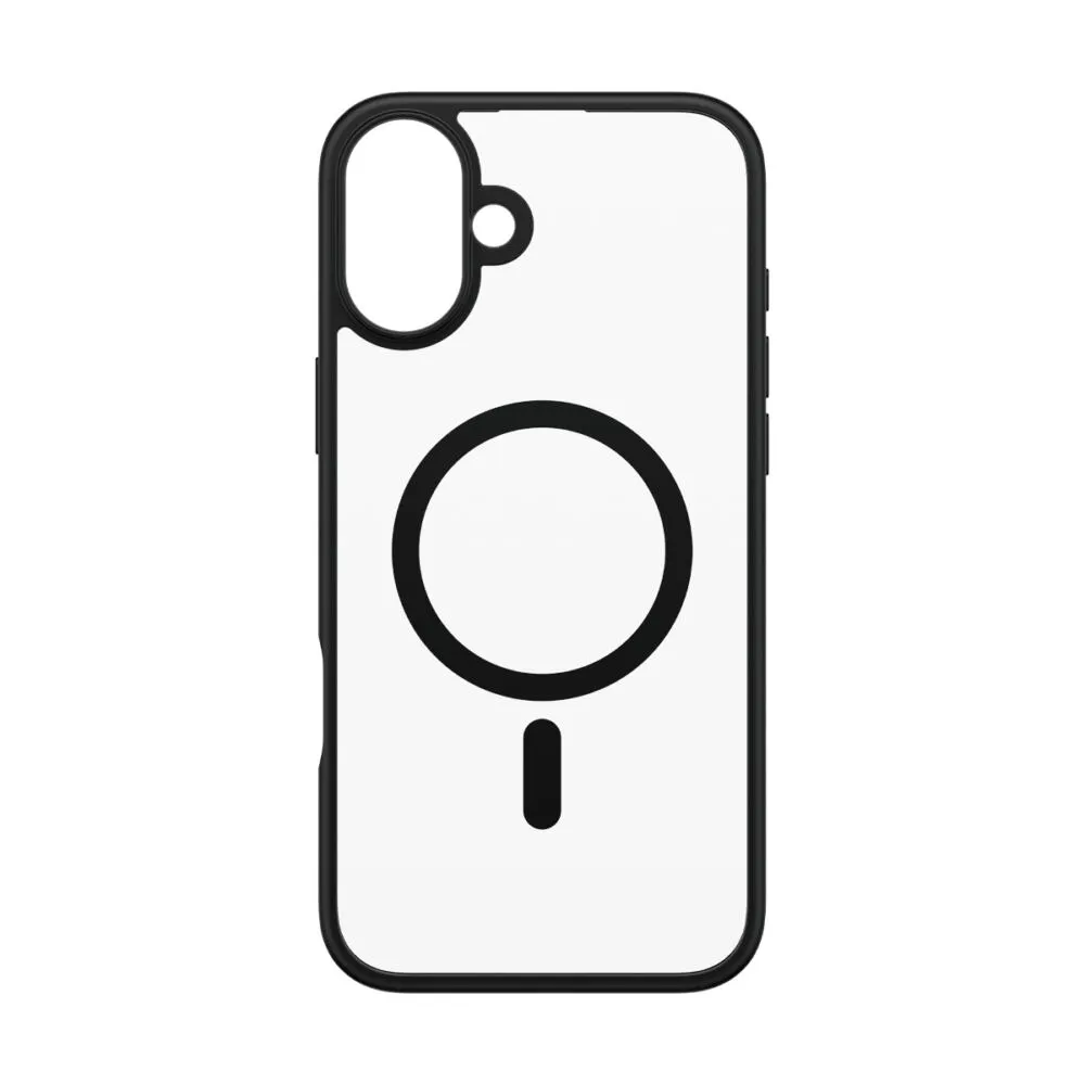 PanzerGlass® HardCase Transparent w. Black MagSafe & Frame iPhone 16 Plus 1303 Thumbnail 6