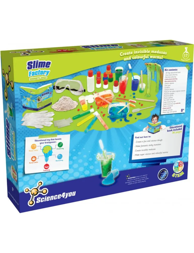 Science4You Slime Factory - Slippery Slugs 5600310397361 Thumbnail 2
