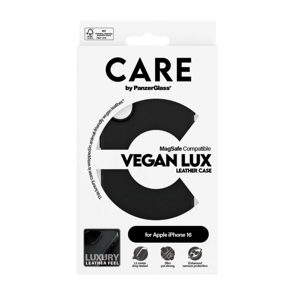PanzerGlass CARE™ by PanzerGlass® Urban Combat Vegan Leather Case iPhone 16 1469 Thumbnail 3