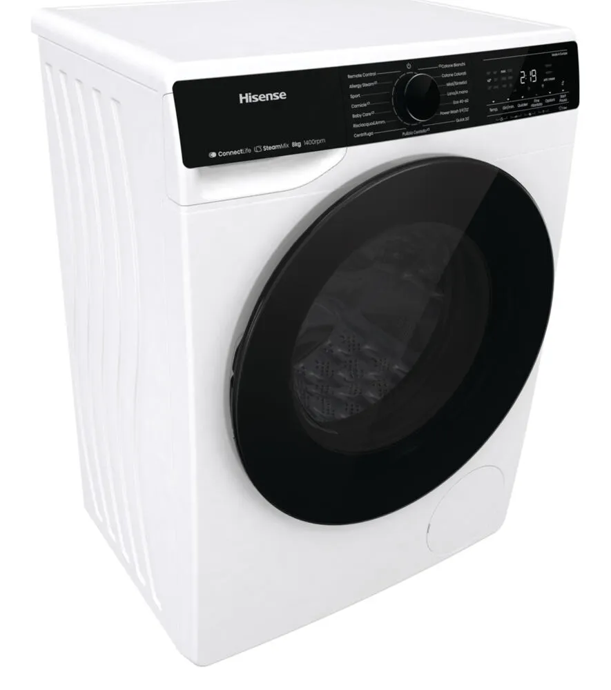 Hisense WF5V843BWSIT 8 kg 1400 Devir Çamaşır Makinesi Thumbnail 8