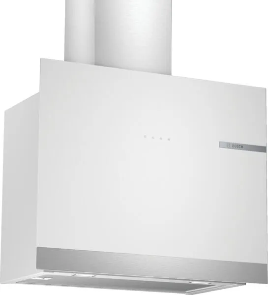 Bosch Serie 6 DWF67AK20T ocak bacası Duvara monteli Paslanmaz çelik 645 m³/Saat Davlumbaz ve Aspiratö
