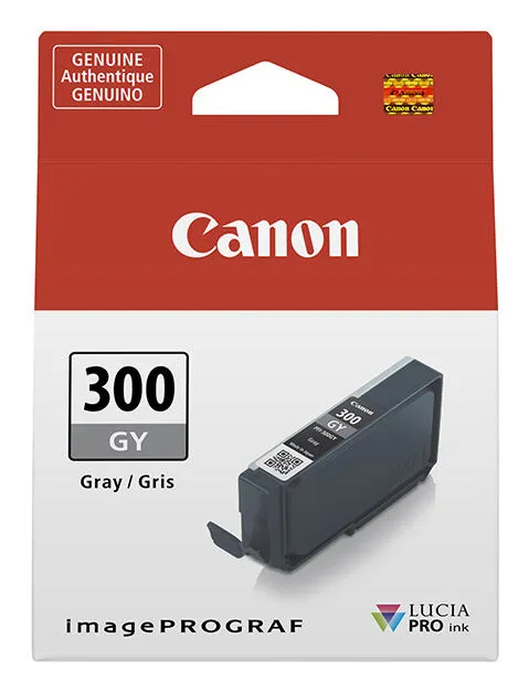 Canon PFI-300 mürekkep kartuşu 1 adet Orijinal Gri
