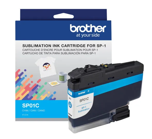 Brother SP01C mürekkep kartuşu 1 adet Orijinal Cam Göbeği