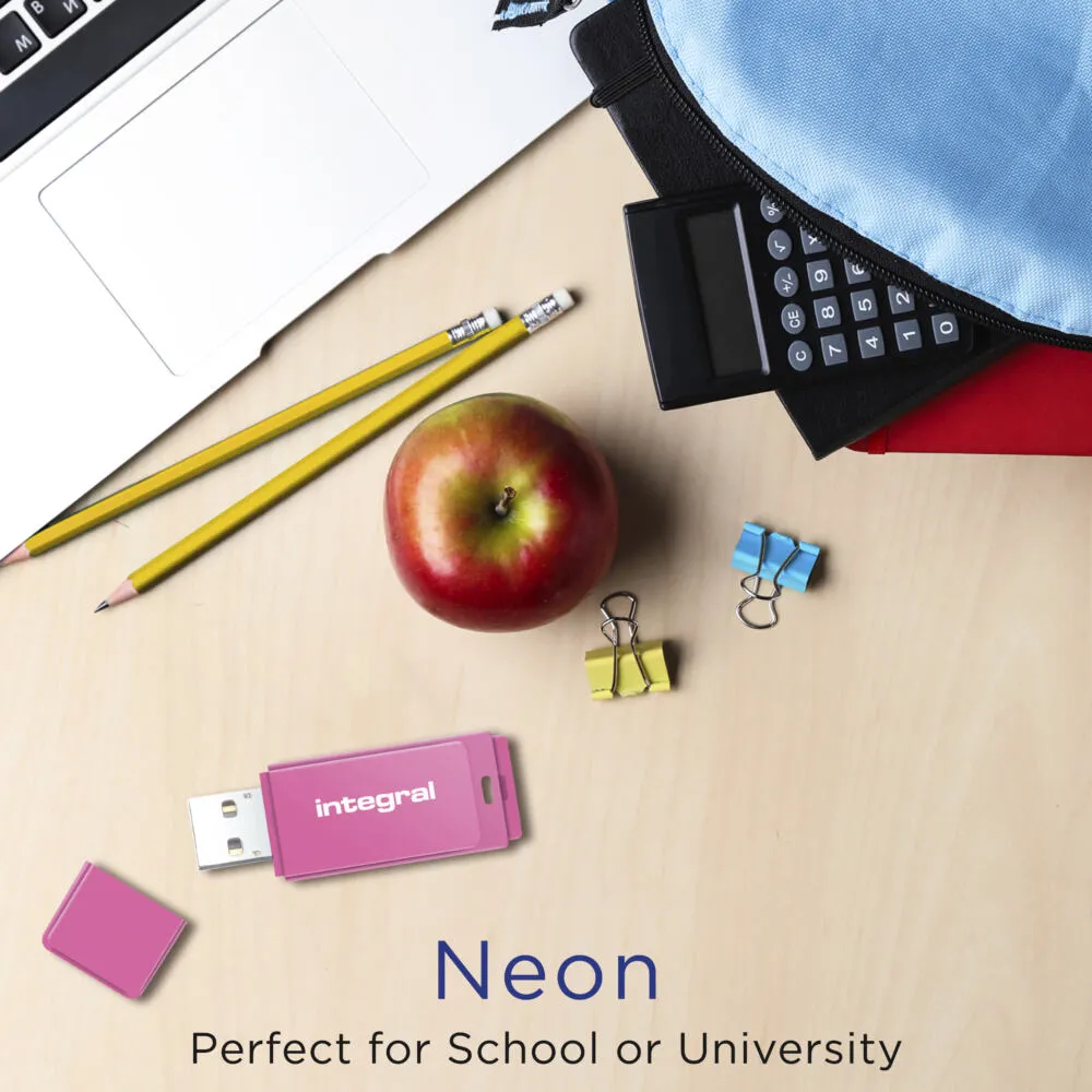 Integral INFD32GBNEONPK 32 GB USB 2.0 Flash Bellek Thumbnail 10
