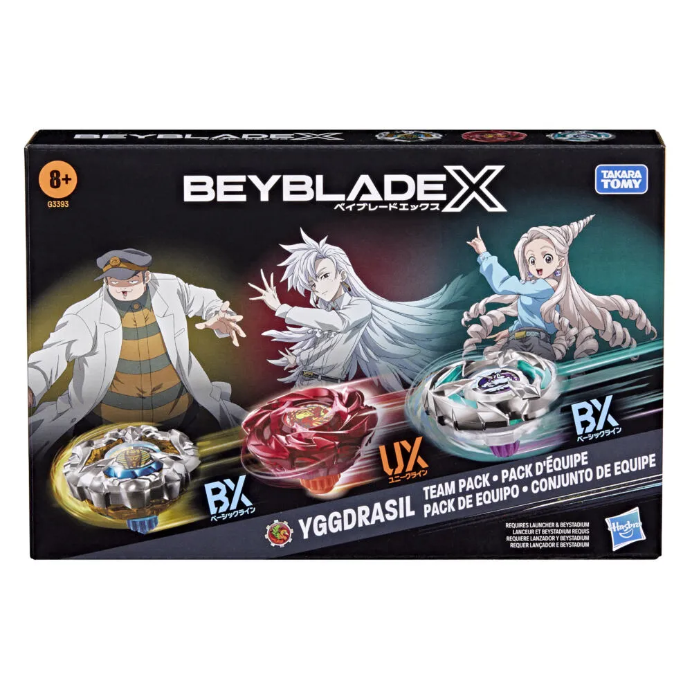 Beyblade X Yggdrasil Team Pack Aktif ve Beceri Oyuncakları