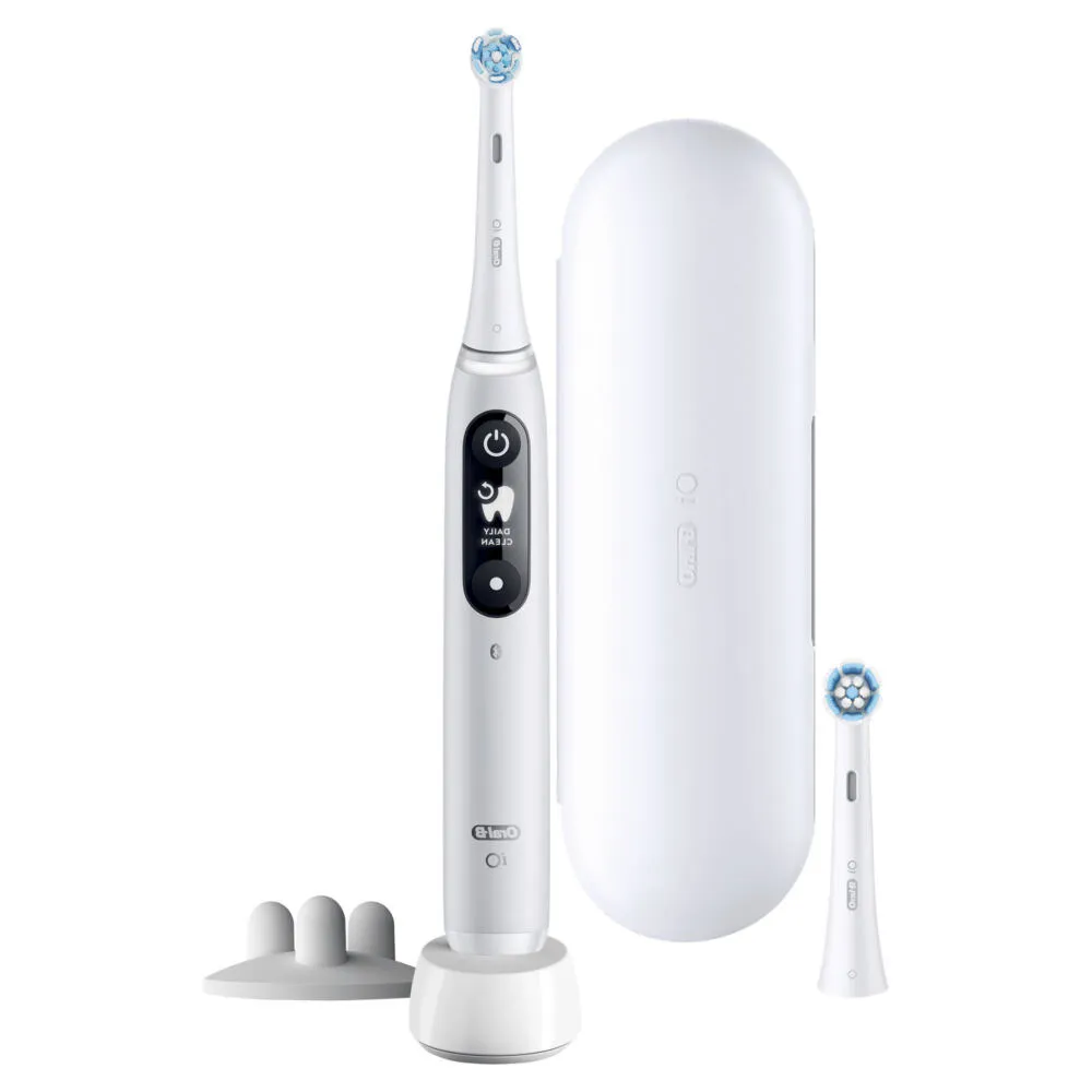 Oral-B iO 6 Yetişkin Titreşimli diş fırçası Beyaz Thumbnail 1