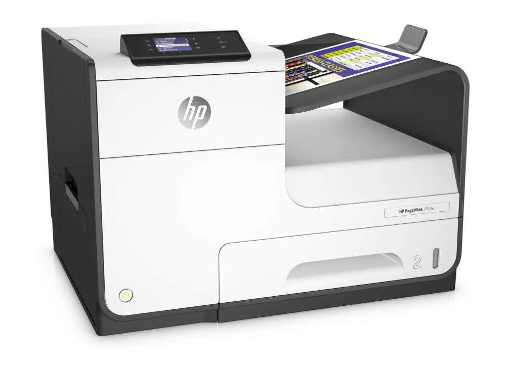 HP PageWide 352dw inkjet yazıcı Renk 2400 x 1200 DPI A4 Wi-Fi Thumbnail 2