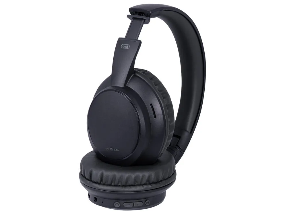 Trevi DJ 12E35 BT Kulaklık Kablosuz Saç bandı Aramalar/Müzik Bluetooth Siyah Thumbnail 4